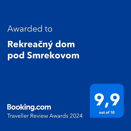 Rekreacny Dom Pod Smrekovom Holiday home
